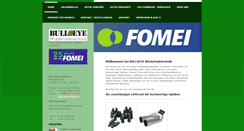Desktop Screenshot of fomei-optics.de