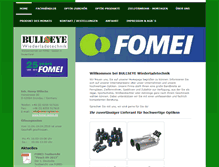 Tablet Screenshot of fomei-optics.de
